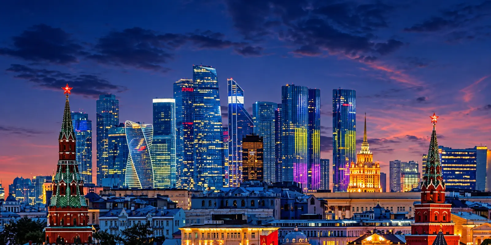 莫斯科夜景